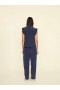Women Pants & Jumpsuits | Xirena Navy Mercer Silk Pant