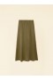 Women Skirts | Xirena Olive Gold Sela Skirt