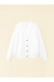 Women Sweats & Tees | Xirena White Benny Cardigan