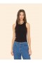 Women Tops | Xirena Black Arynn Wide Rib Tank Top