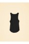 Women Tops | Xirena Black Arynn Wide Rib Tank Top