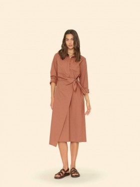 Women Dresses | Xirena Latte Brown Mccallister Dress