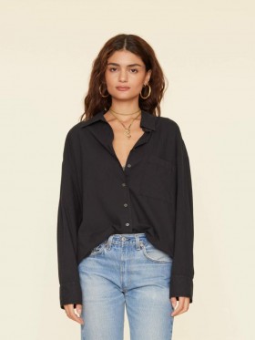 Women Shirts | Xirena Black Sydney Shirt