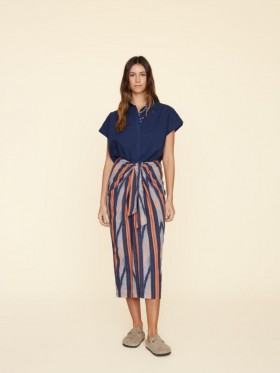 Women Skirts | Xirena Flame Orange Selby Skirt