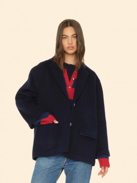Women Sweaters & Jackets | Xirena Dark Navy Rowan Jacket