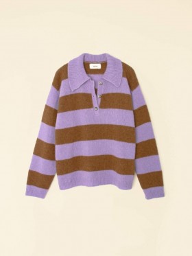 Women Sweaters & Jackets | Xirena Violet Rust Benton Sweater