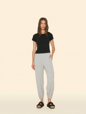 Women Sweats & Tees | Xirena Heather Grey Crispin Pant