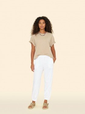 Women Sweats & Tees | Xirena White Crispin Pant