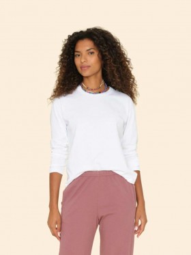 Women Sweats & Tees | Xirena White Nico Tee