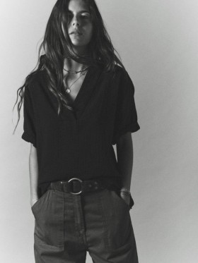 Women Tops | Xirena Black Avery Top