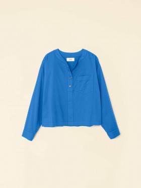Women Tops | Xirena Deja Vu Blue Nicky Top
