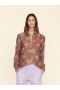  Camisas femininas | Camisa Xirena Mocha Pom Beau