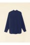  Camisas femininas | Camisa de seda Xirena Beau azul-marinho
