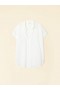  Camisas femininas | Camisa Xirena White Homer
