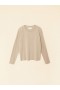  Moletons e camisetas femininas | Camiseta Nico Taupe da Xirena Twine