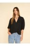  Blusas femininas | Blusa preta Clem da Xirena