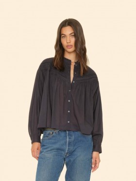  Camisas femininas | Camisa Xirena Obsidian Clara