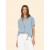  Camisas femininas | Camisa Xirena Azul Acinzentado Channing
