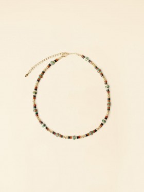  Mná Accessories | Muince Doli Turquoise Ocre Xirena Gachon Pothier