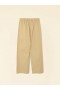  Pantaloni e tute da donna | Pantaloni Xirena Khaki Gold Dash in twill
