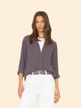  Camicie da donna | Camicia scout color carbone Xirena