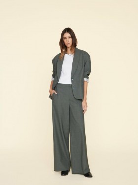  Damebukser og jumpsuits | Xirena Charcoal Melange Portlyn Pant