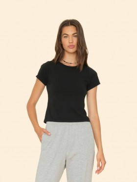 Damtröjor och t-shirts | Xirena svart pixie-t-shirt