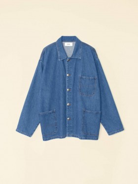  Suéteres y chaquetas para mujer | Chaqueta vaquera Xirena Stanford color índigo oscuro