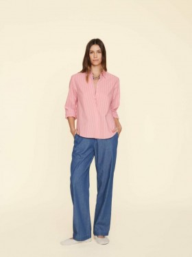  Damebukser og jumpsuits | Xirena Blue Rinse Atticus Pant