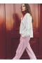  Damesbroeken & jumpsuits | Xirena rood-witte Piper-broek