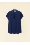  Damesshirts | Xirena Navy Homer Shirt