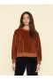  Damestruien en T-shirts | Xirena Brown Sugar Huxley Velours Sweatshirt