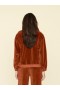  Damestruien en T-shirts | Xirena Brown Sugar Oliver Velours Sweatshirt