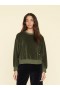  Damestruien en T-shirts | Xirena Olivine Huxley Velours Sweatshirt
