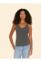  Damestruien en T-shirts | Xirena Vintage Black Jett Tank