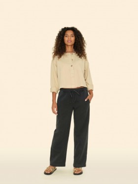  Damesbroeken & jumpsuits | Xirena Washed Black Dash Twill Pant
