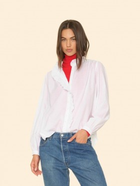  Damesshirts | Xirena White Nicholson Shirt