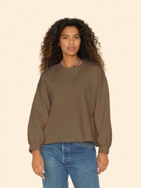 Damestruien en T-shirts | Xirena Clover Green Honor Sweatshirt