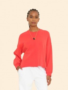 Damestruien en T-shirts | Xirena Jetty Red Honor Sweatshirt