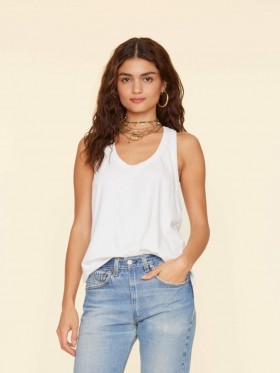  Damestruien en T-shirts | Xirena White Jett Tank