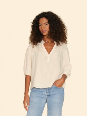 Dames Tops | Xirena Oysterette Clem Top