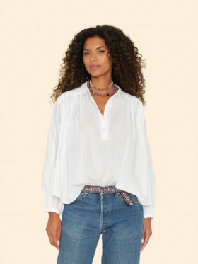  Dames Tops | Xirena White Daisy Top