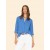  Damesshirts | Xirena Deja Vu Blue Quinn Shirt