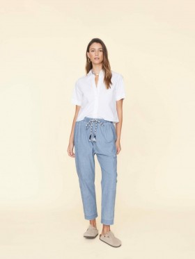  Naisten housut ja haalarit | Xirena Dusty Blue Draper -housut