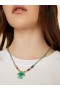  Accessoires pour femmes | Collier oiseau en jade pur Xirena Gachon Pothier V2