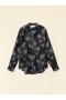  Chemises pour femmes | Chemise Xirena noire à pompons