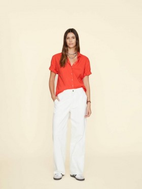  Pantalons et combinaisons pour femmes | Pantalon en denim blanc Xirena Garrett