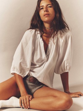 Hauts pour femmes | Haut Xirena blanc Jules