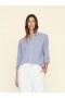  Damenhemden | Xirena Blue Ink Beau Shirt