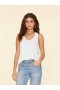  Damen-Sweatshirts & -T-Shirts | Xirena Weißes Jett-Tanktop